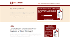 Desktop Screenshot of branduniq.com